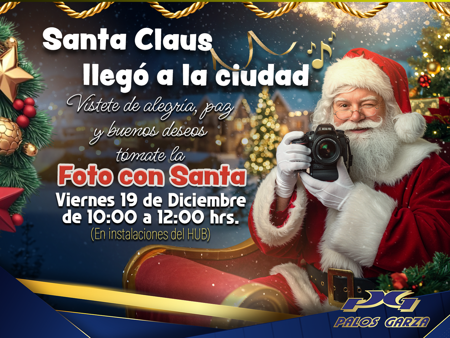 Foto con Santa Claus -2025